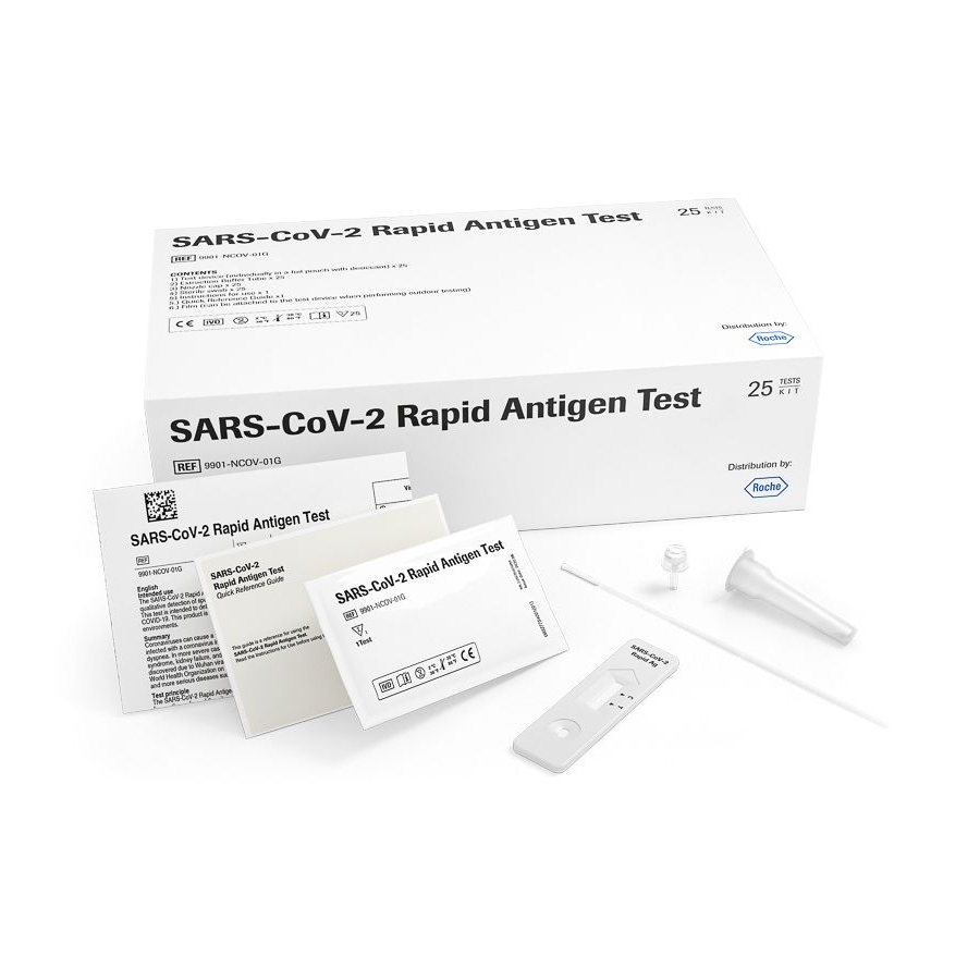 Roche Antigen Rapid Test Kit Covid 19 For Professional Use Only Box Of 25 Tests Tiger Supplies Roche Antigen Rapid Test Kit Covid 19 For Professional Use Only Box Of 25 Tests Tiger Supplies