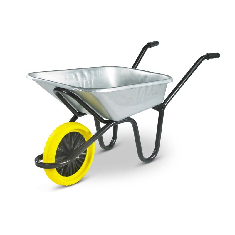 Endurance Galvanised H/D Wheelbarrow 90 Litre Puncture Proof Tyre