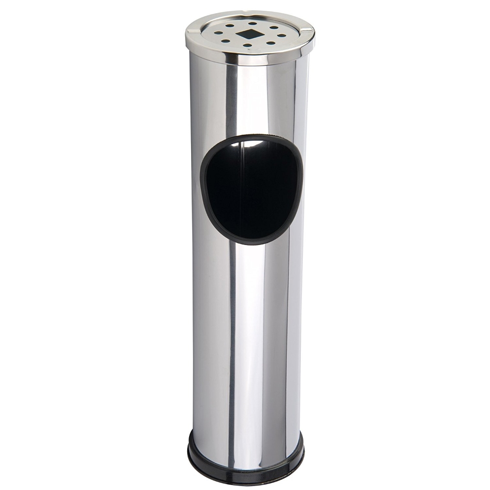 Free Standing Stainless Steel Cigarette Bin Tiger Supplies