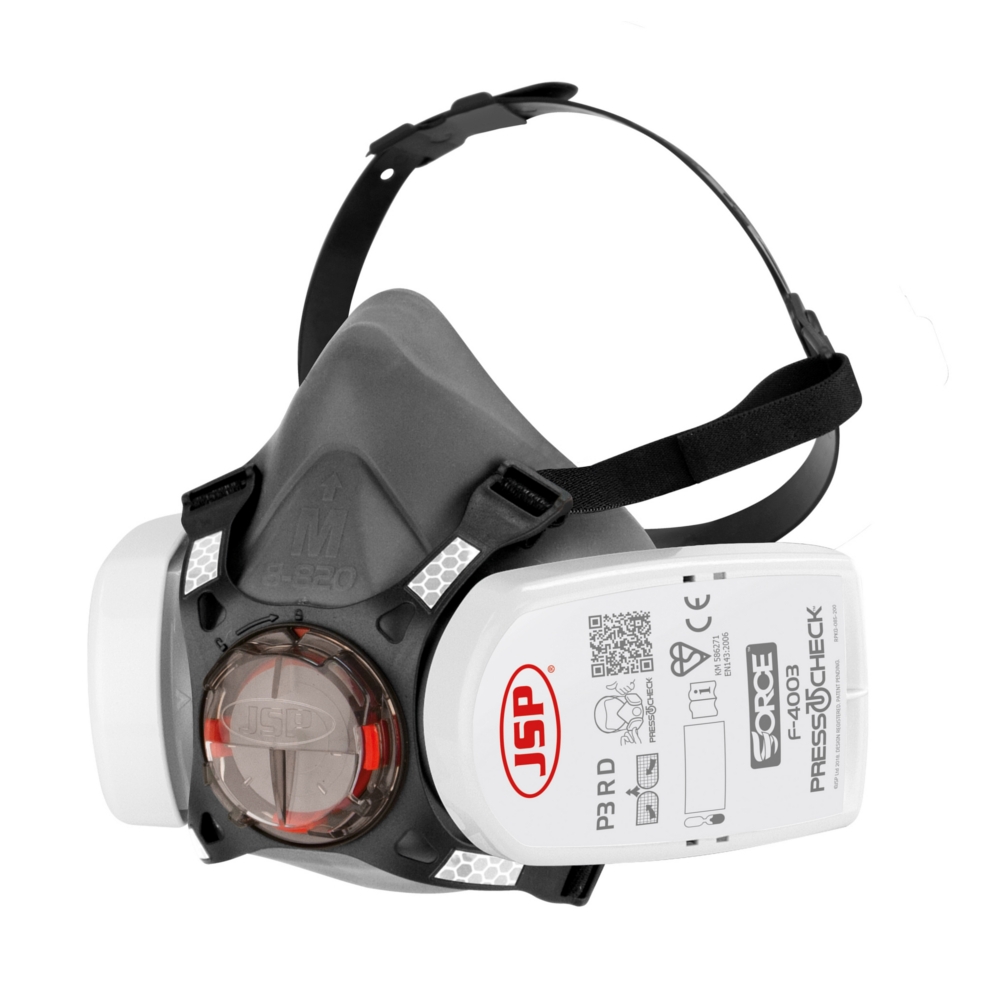Jsp force 8 mask medium c w p3 press to check filters tiger supplies